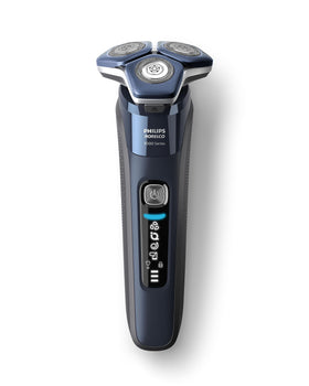 Norelco shaver 7800 pop-up trimmer detail for precise mustache and sideburn shaping