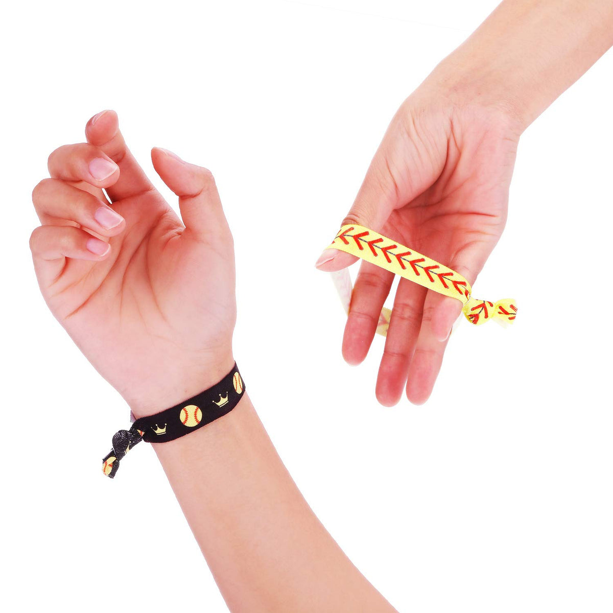 Norme hair tie holding a high ponytail, secure comfortable hold for athletes