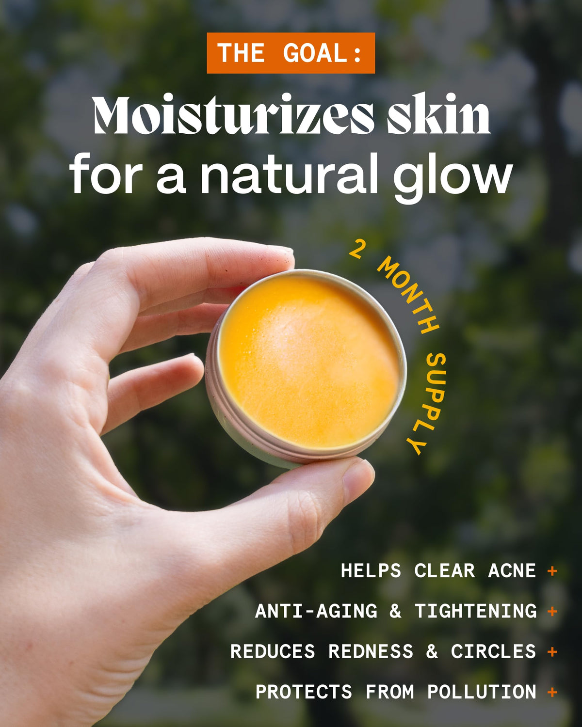 Norse Organics ingredient label close-up highlighting botanicals and clean formulation benefit