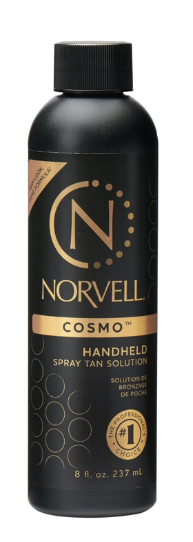 Norvell Cosmo bottle front showing sleek packaging and professional benefit