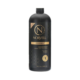 Norvell Cosmo front packaging bottle showing size and professional look for salon use