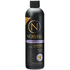 Norvell Venetian front bottle shows packaging and professional benefit