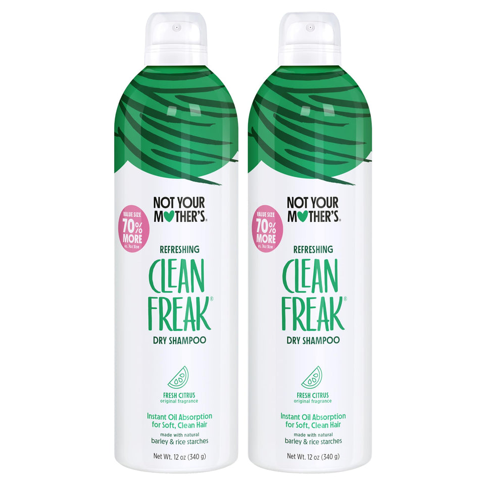 Not Your Mother's front packaging showing two jumbo 12 oz cans for quick refresh