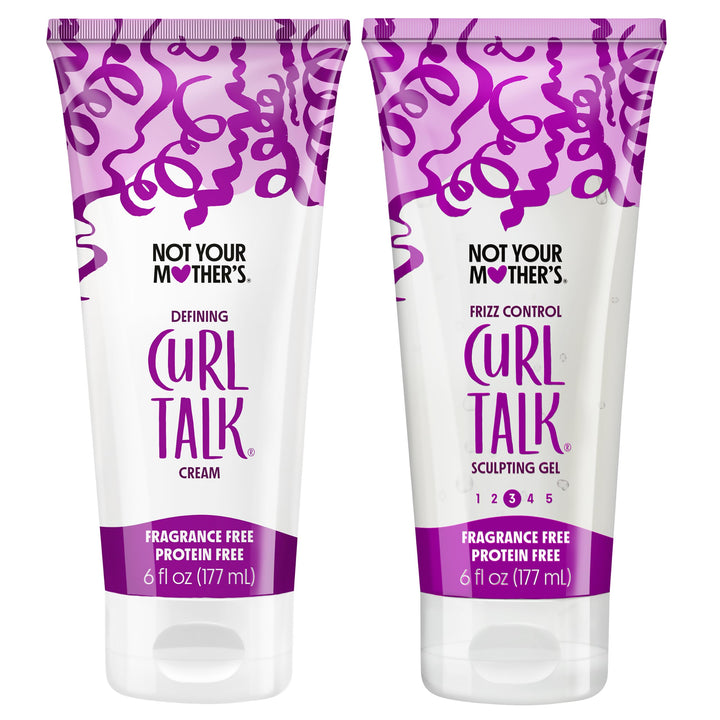 Not Your Mother's 2-pack front view showing both travel-size bottles and benefits
