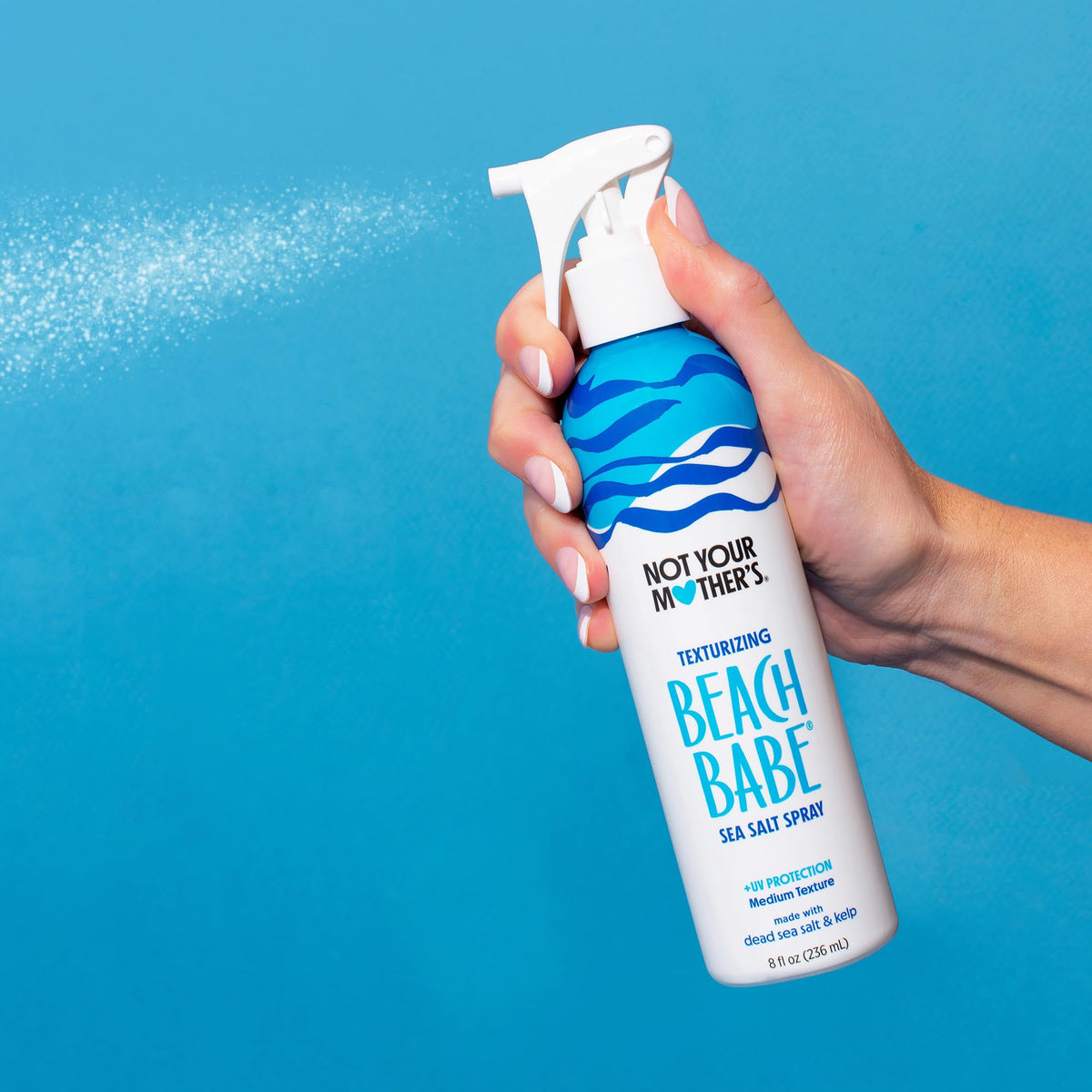 Not Your Mother's bottle in hand for scale and on-the-go convenience