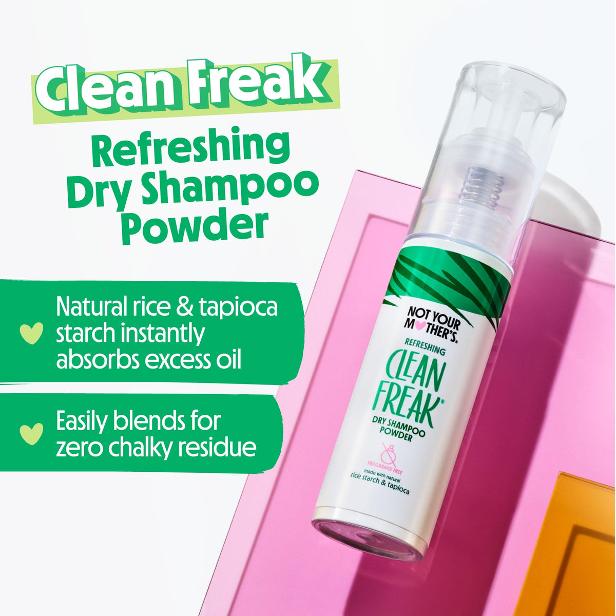 Not Your Mother's visible before and after scalp refresh with improved volume