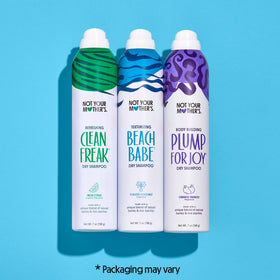 Not Your Mother's Clean Freak can close-up, absorbs oil for cleaner roots