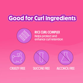 Not Your Mother's conditioner cream close-up showing lightweight hydration for soft curls benefit