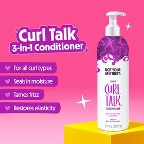 Not Your Mother's shampoo lather texture on palm illustrating gentle cleansing without stripping benefit