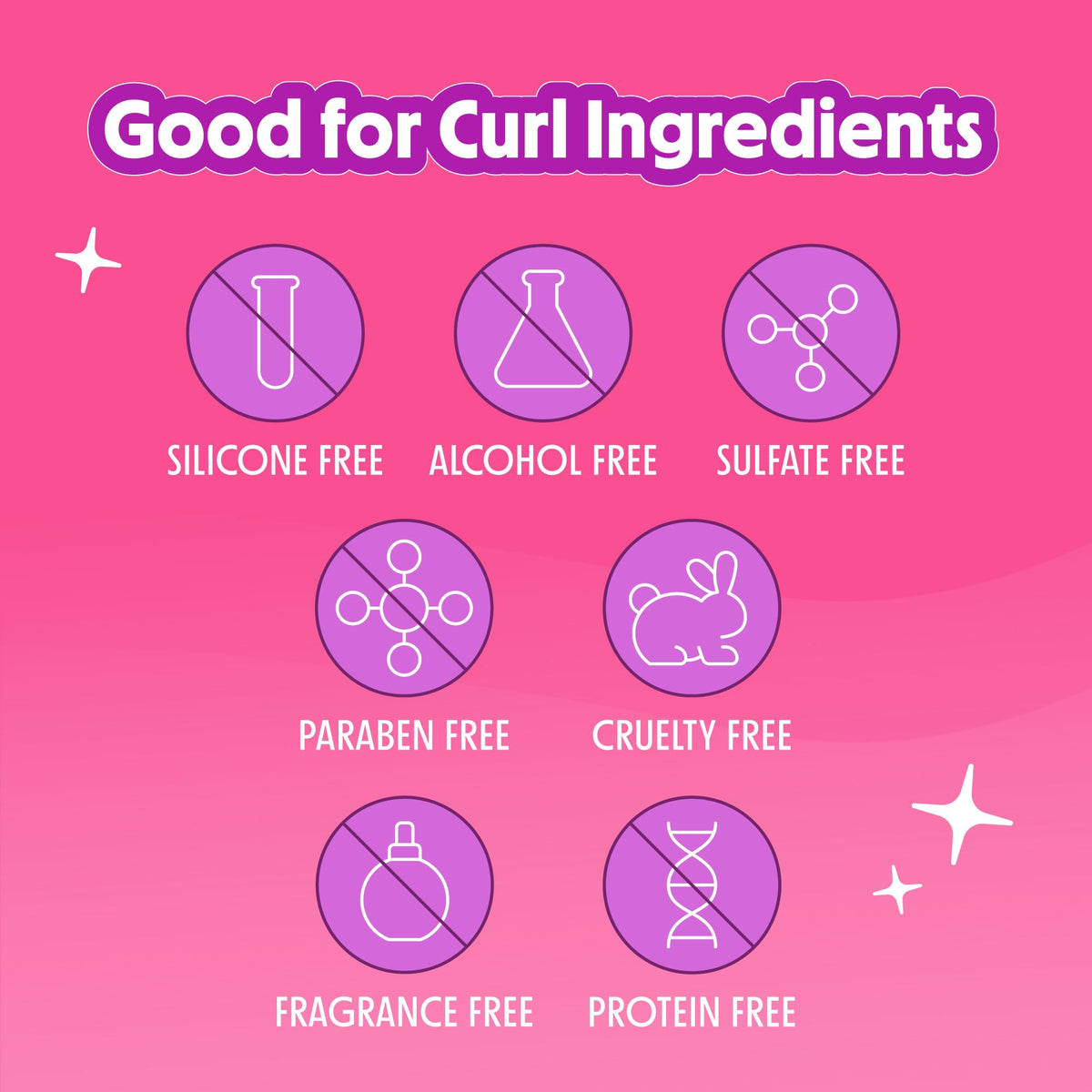Not Your Mother's gel being scrunched into curls for definition and frizz control