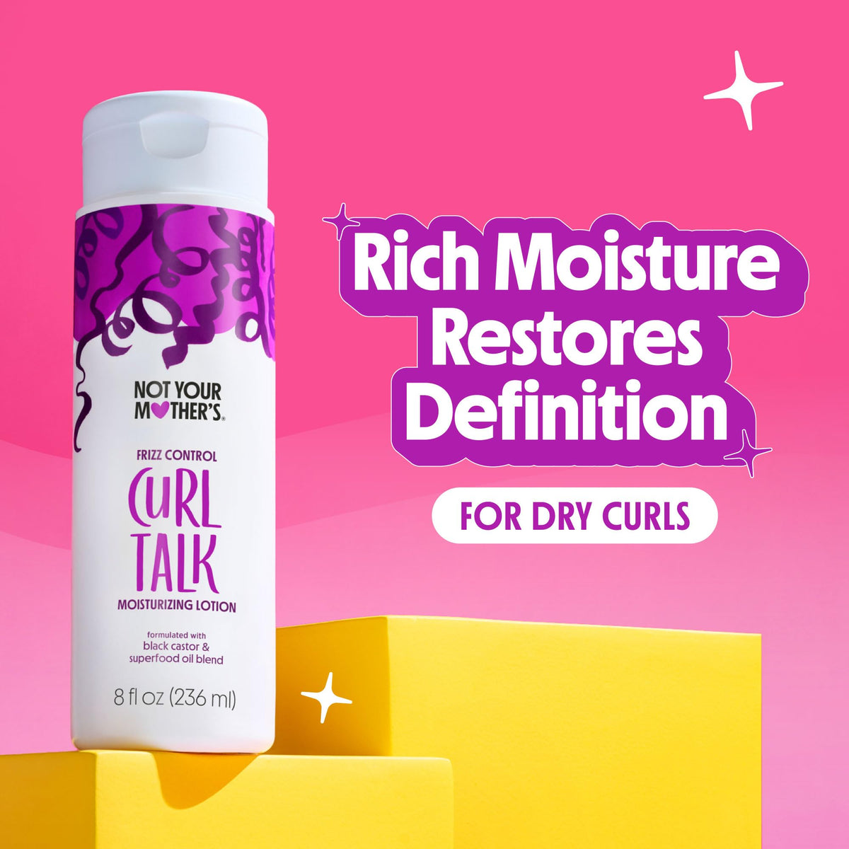 Not Your Mother's gel texture close-up demonstrating strong hold