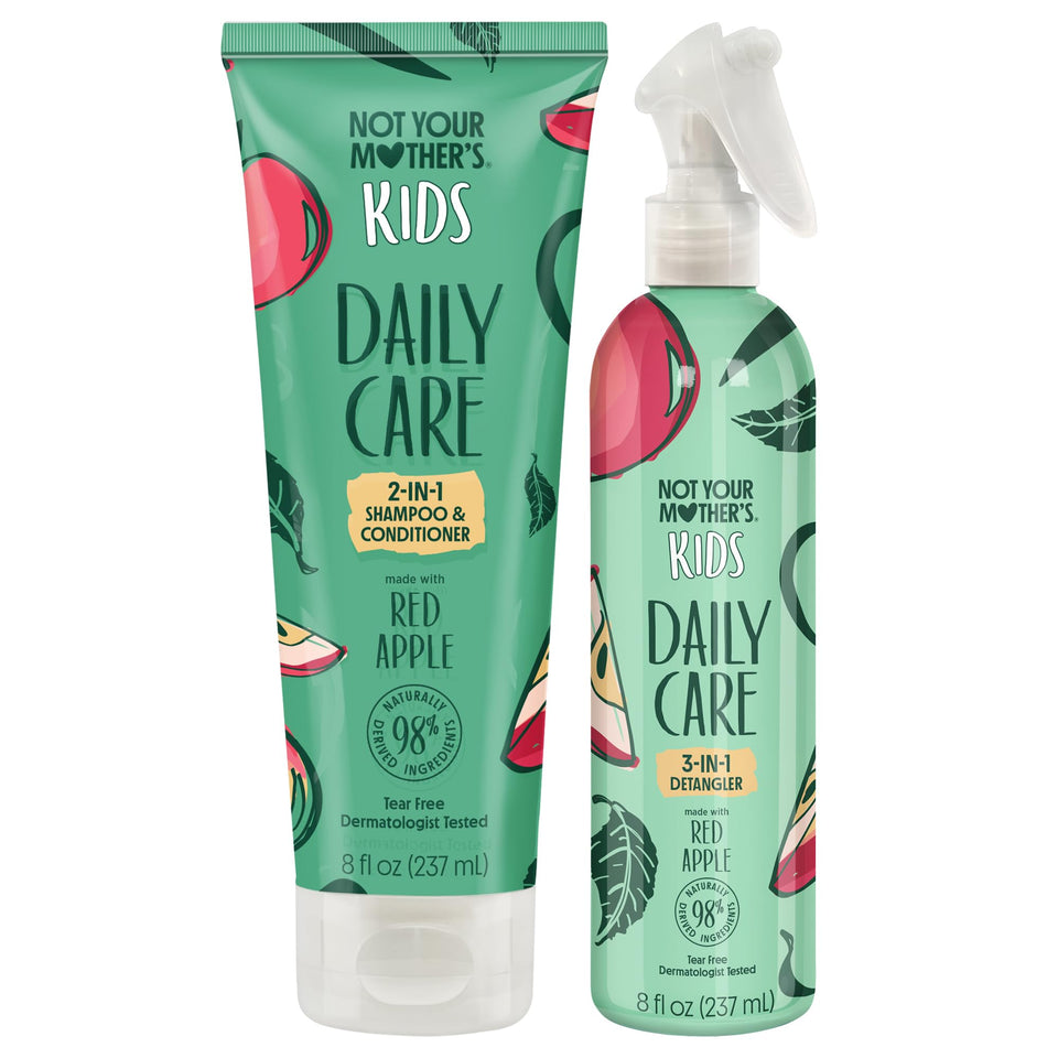 Not Your Mother's front packaging showing 2-in-1 shampoo conditioner with zesty apple scent