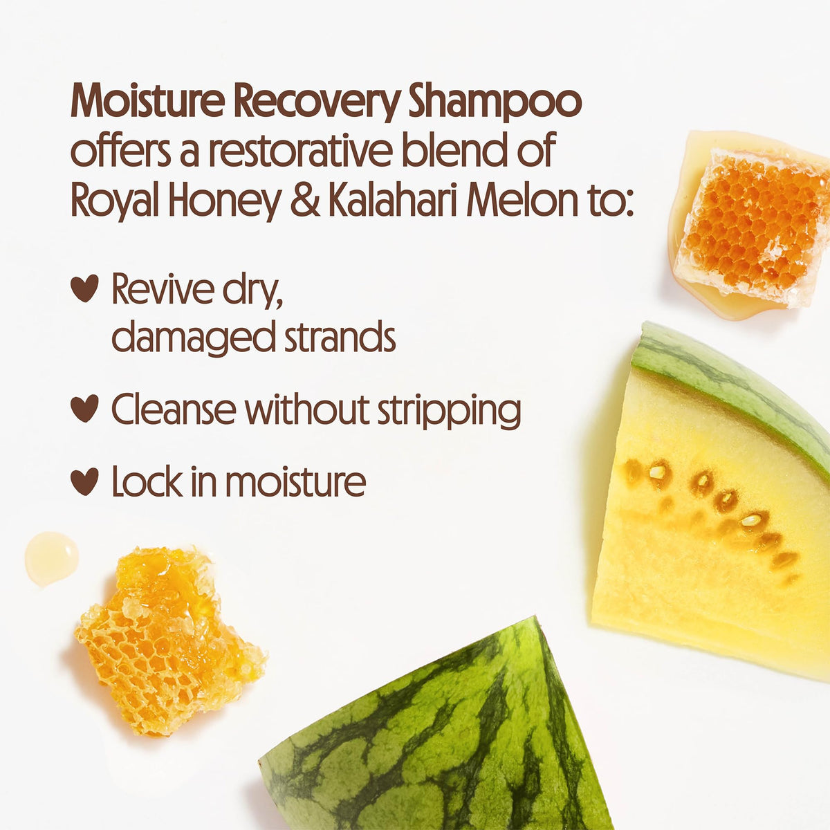 Not Your Mother's shampoo texture illustrating gentle lathering benefit