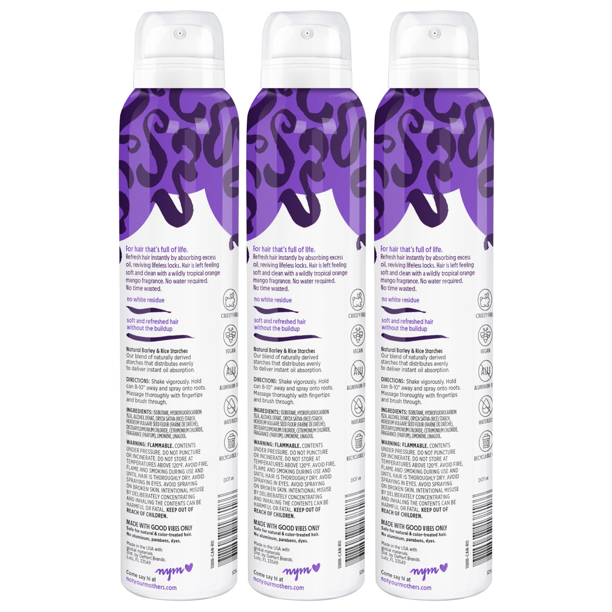 Not Your Mother's model showing refreshed hair and visible root lift for fuller hair benefit