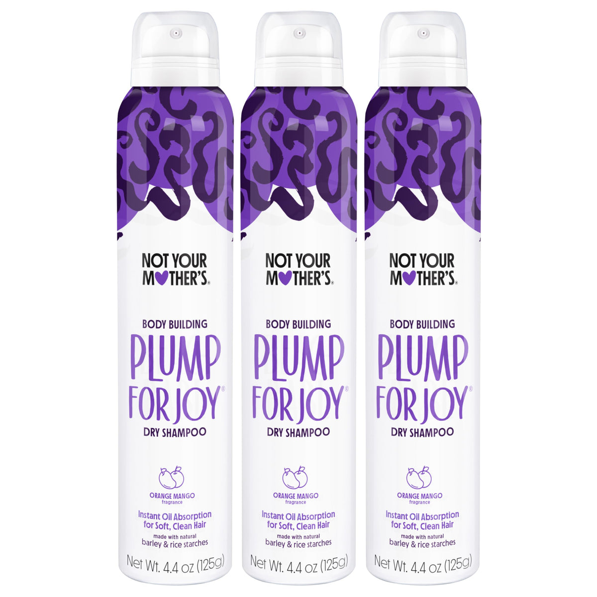 Not Your Mother's front packaging showing three 4.4 oz cans and value pack benefit