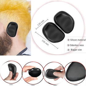 NOUSV EVA shawl and earmuffs protecting clothes and ears during dyeing