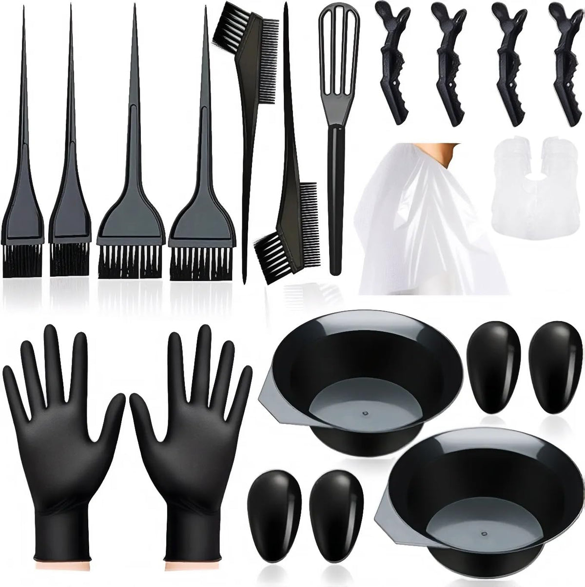 NOUSV complete kit front view showing organized pieces and ready-to-use convenience