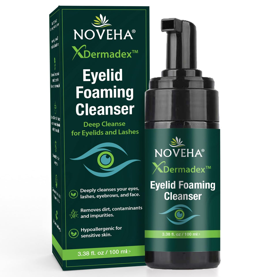 NOVEHA front packaging showing bottle and label for clear identification