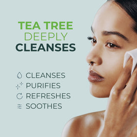 NOVEHA close-up textured wipe fabric showing gentle cleansing action and grip