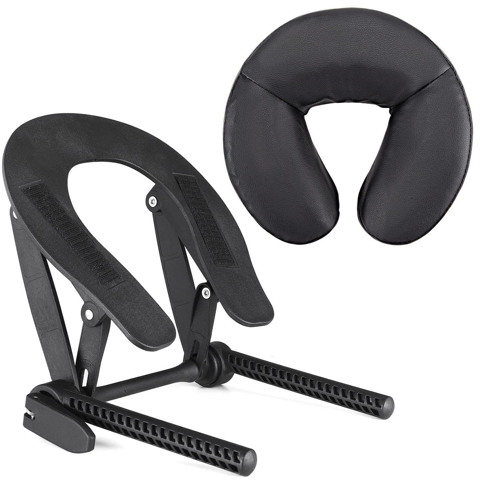 Noverlife front view face cradle showing full headrest support