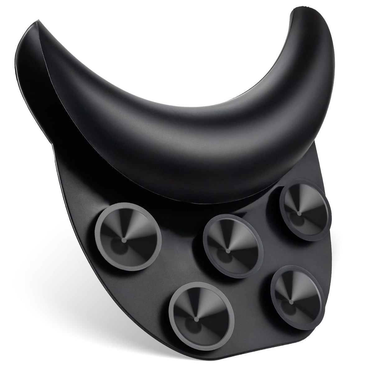 Noverlife front view neck rest showing full shape and stable support