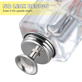 Noverlife pump nozzle close-up showing precise fluid delivery