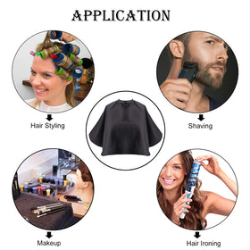 Noverlife cape scale compared on salon chair to show size and fit