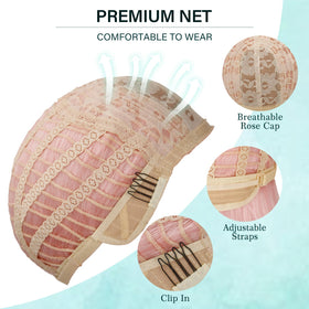 NOVFLKW fiber texture close-up showing smooth heat-resistant synthetic strands