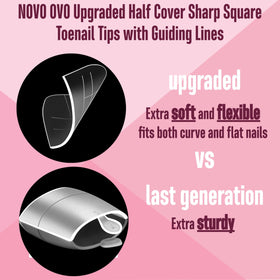 NOVO OVO close-up guiding line detail for precise placement