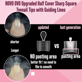 NOVO OVO soft gel tip bending to show flexible comfortable fit