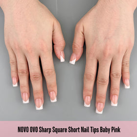 NOVO OVO soft gel bending to show flexibility and mark-free durability