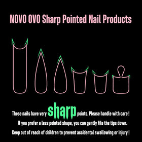 NOVO OVO detail of extra-thick free edge providing stronger, longer wear