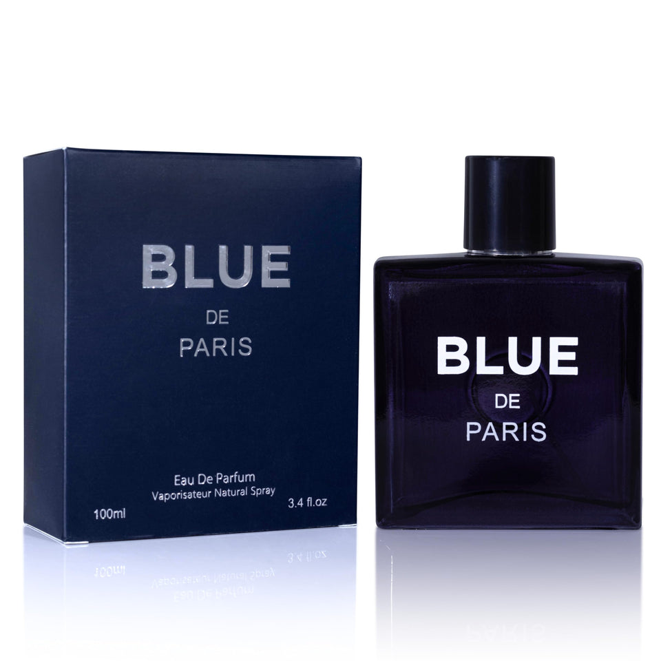 NovoGlow bottle front view showing clean male fragrance presentation