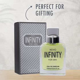 NovoGlow placed next to a coin showing compact 100 ml travel-friendly size