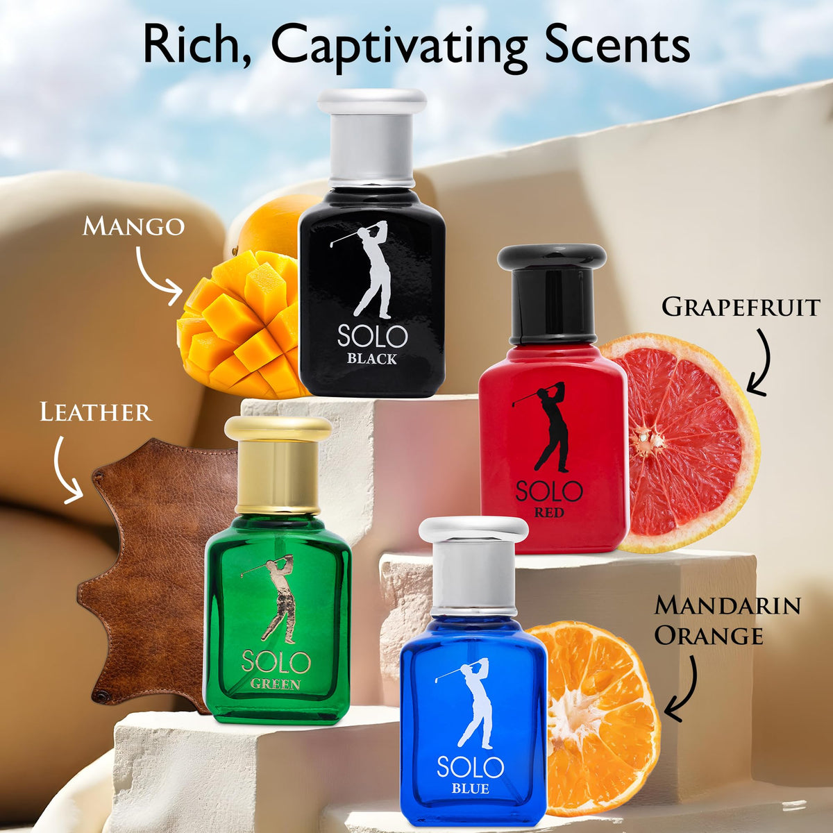 NovoGlow Solo Red bottle close-up highlighting cap detail and spicy appeal