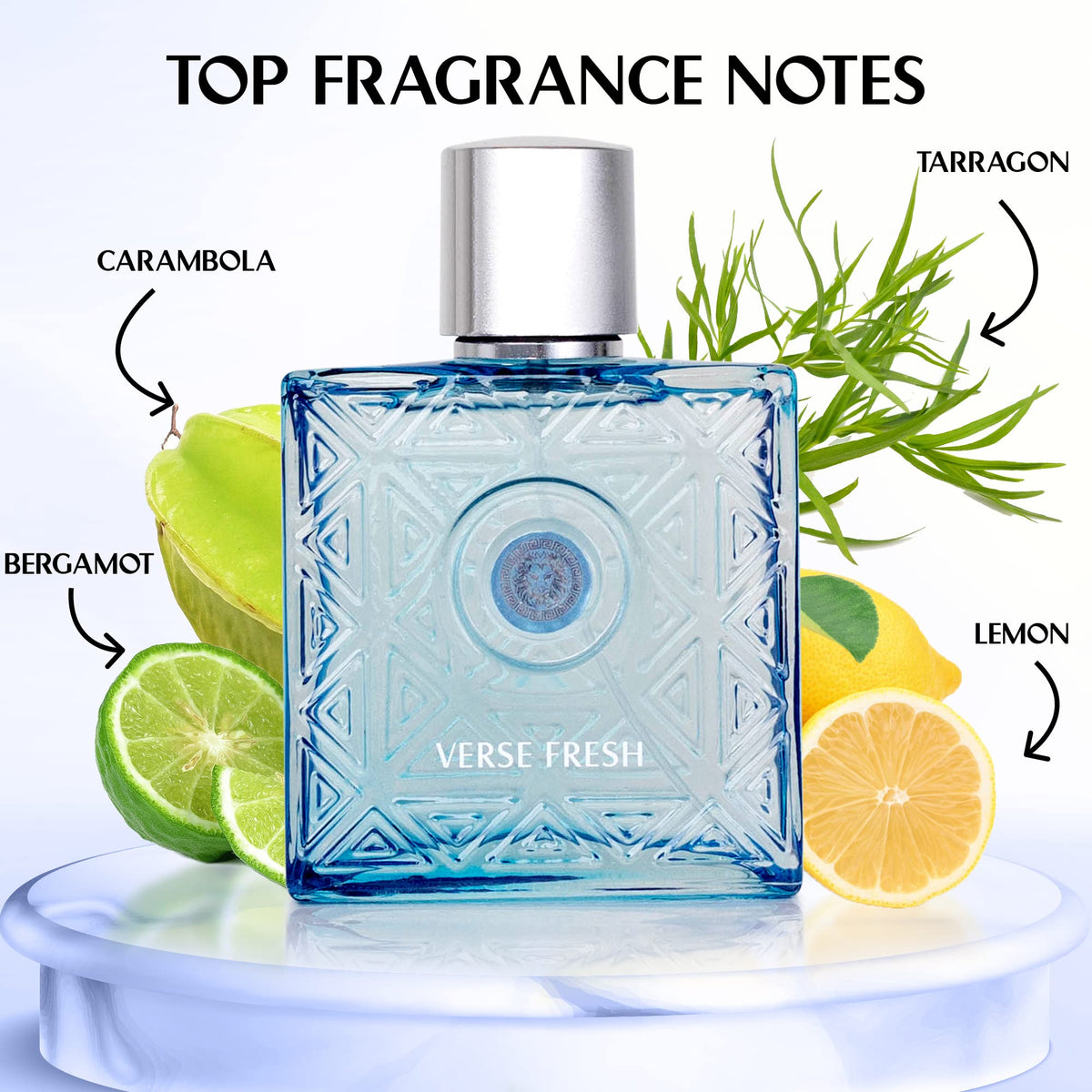 NovoGlow side label detail highlighting fragrance information and premium feel