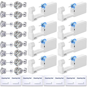 Novopiercing front packaging showing full 24-piece kit and organized case benefit quick access