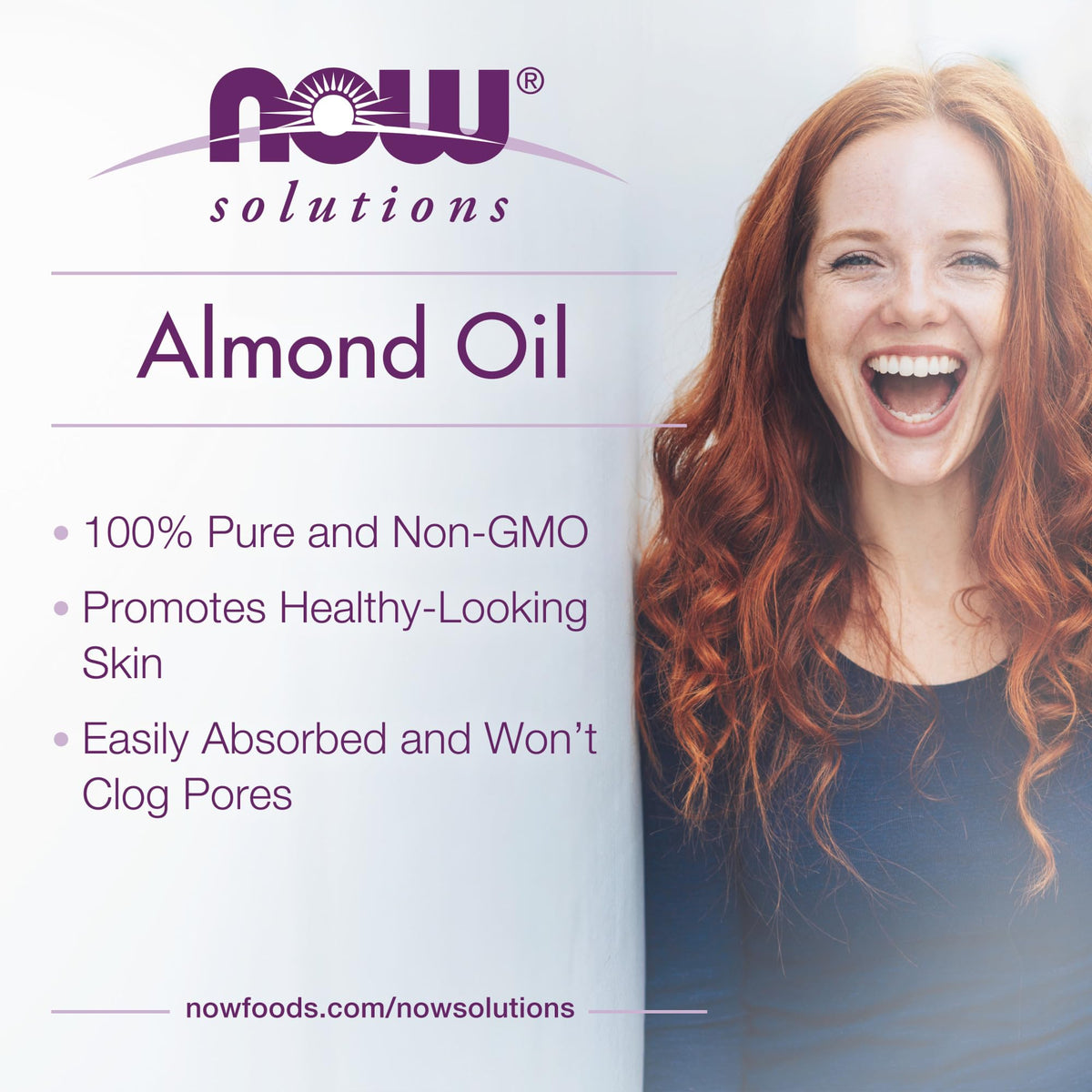 NOW Foods oil applied on forearm demonstrating moisturized skin benefit