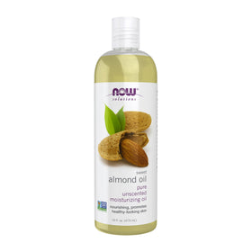 NOW Foods front packaging showing 16 oz bottle and label benefit