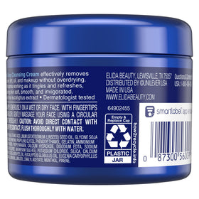 Noxzema open jar texture displaying creamy cleanser for smooth application