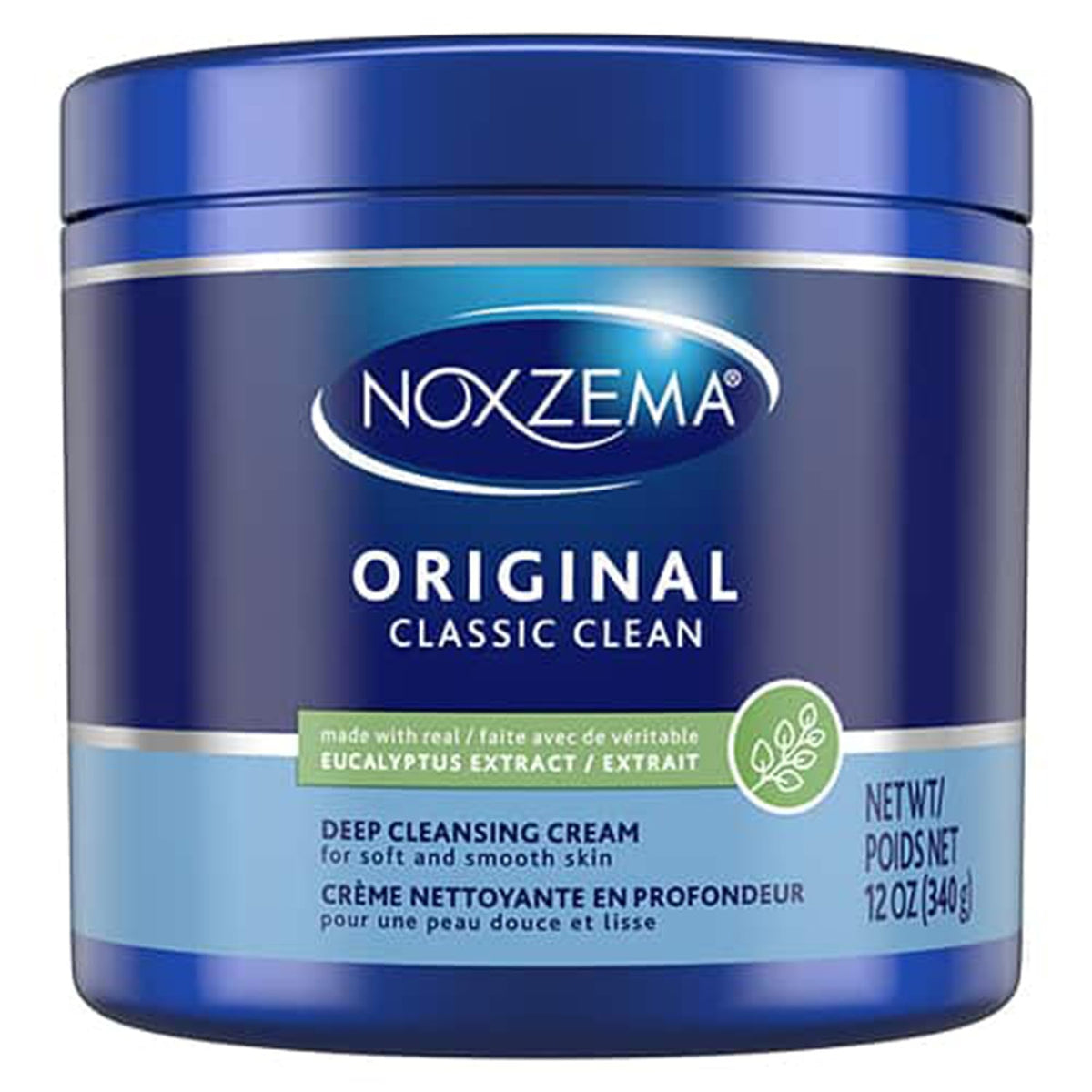 Noxzema jar front view showing clean packaging and brand trust