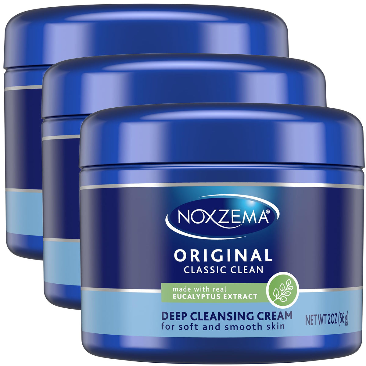 Noxzema jar front view showing brand and compact travel size benefit