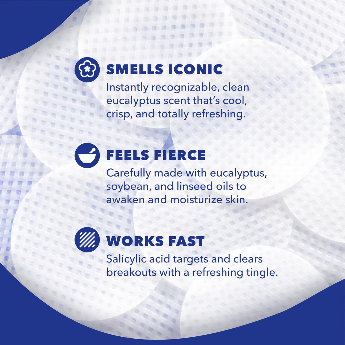 Noxzema pads beside cleanser indicating compatible daily skincare routine