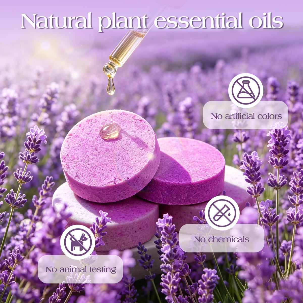 Nsrzua six scent tablets arranged to show fragrance variety and choice