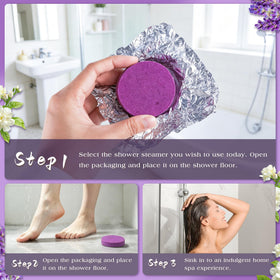 Nsrzua steamer on shower floor illustrating controlled water activation