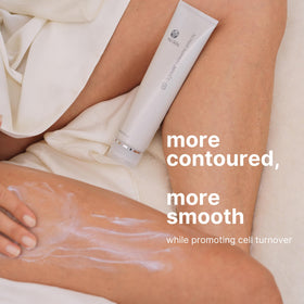 Nu Skin application on arm demonstrating smoothing and instant absorption benefit