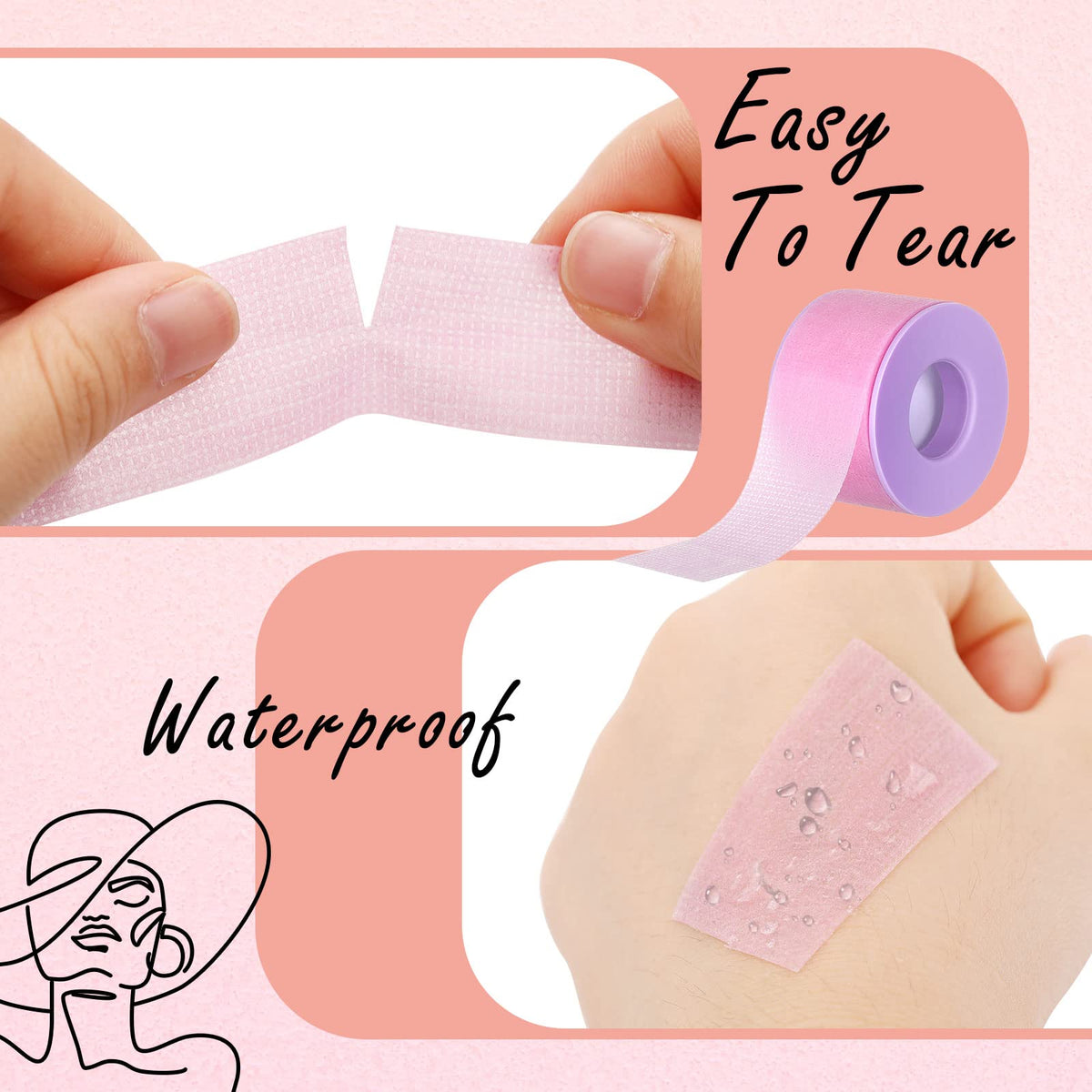 Nuanchu rolls beside a ruler to show 0.98 inch width and length advantage