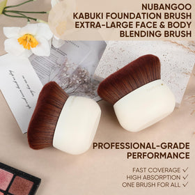 nubangoo ergonomic resin handle beside a ruler showing scale and comfortable grip