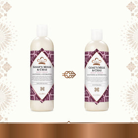 Nubian Heritage rose and chai botanicals close-up conveying warm floral scent