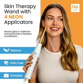 Pure Daily Care NuDerma spot wand detail highlighting precision tip to target fine lines and spots